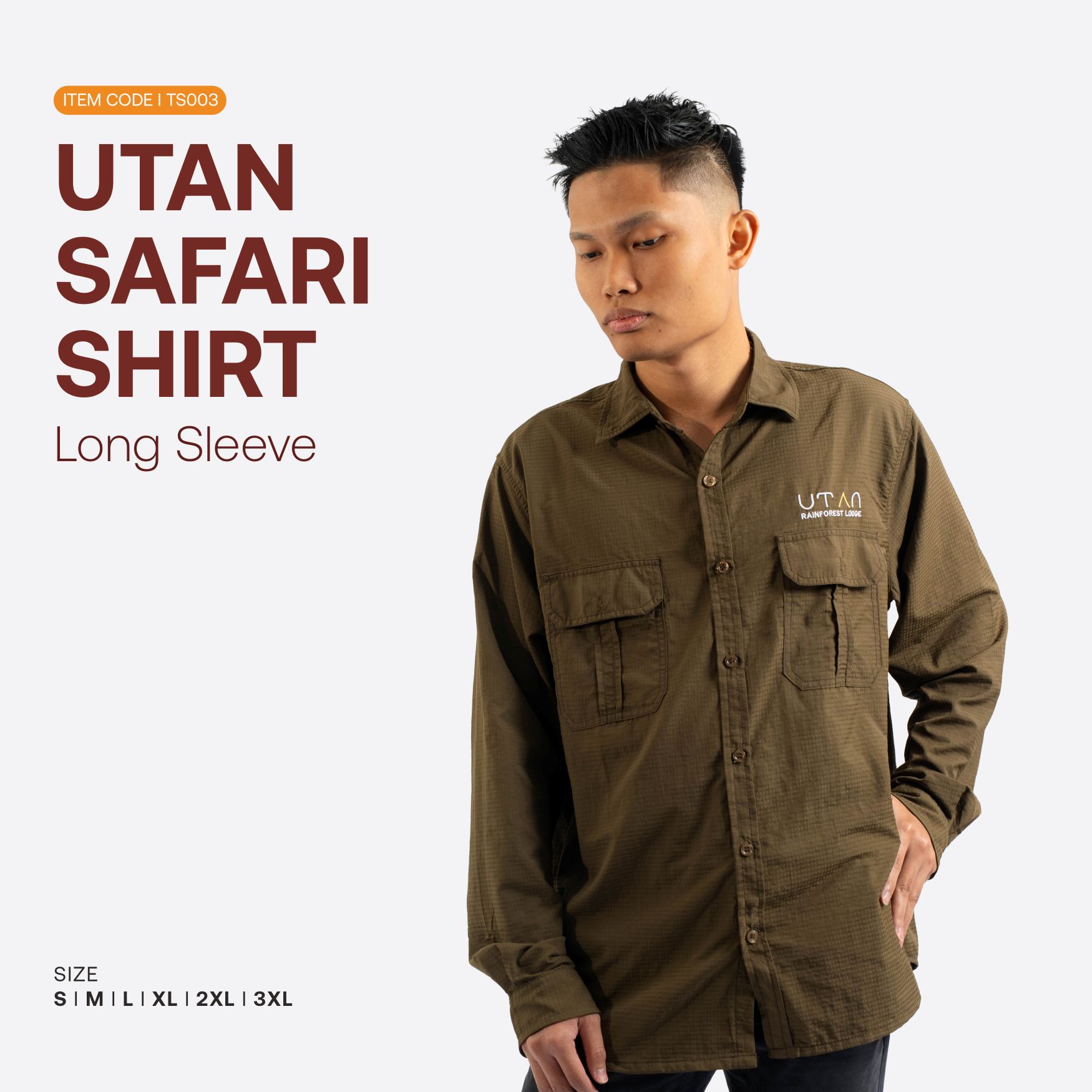 UTAN Safari Shirt (Long Sleeve)