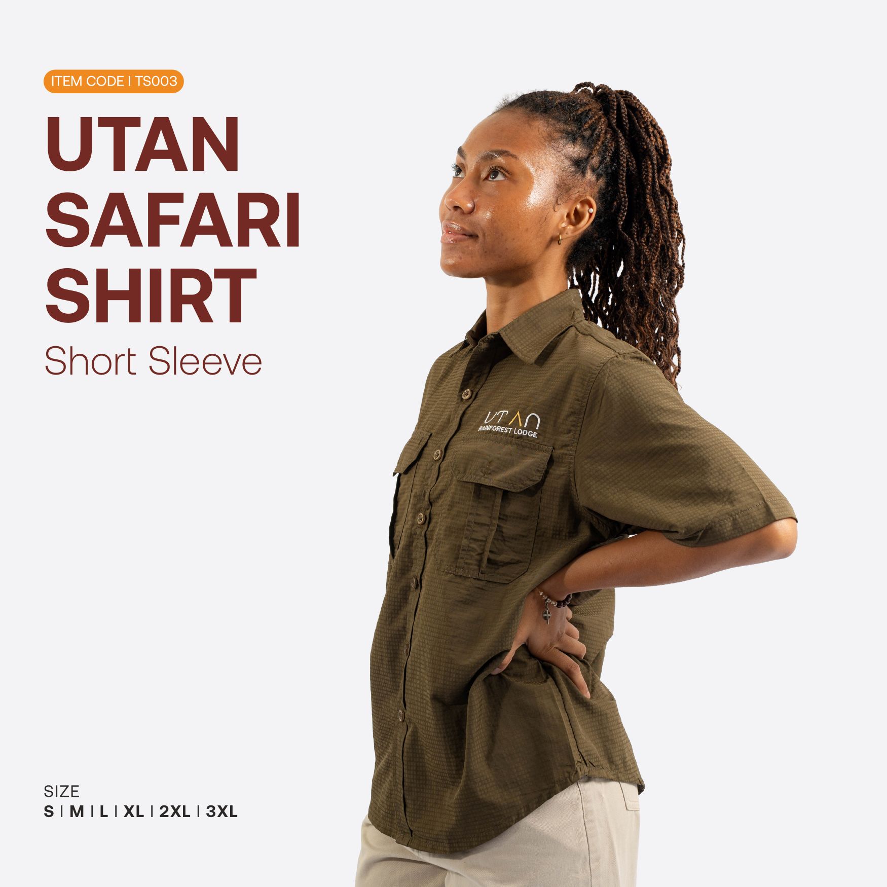 UTAN Safari Shirt (Short Sleeve)